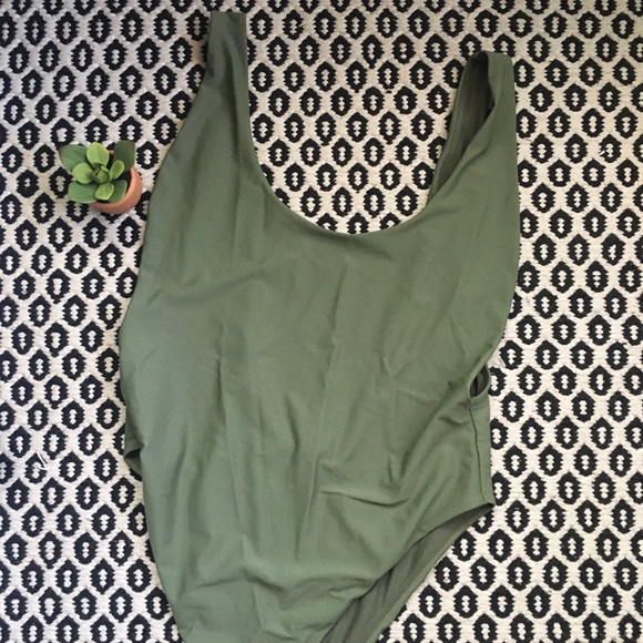 aerie Other - 🍫NWOT Aerie Green One Piece Sz XL